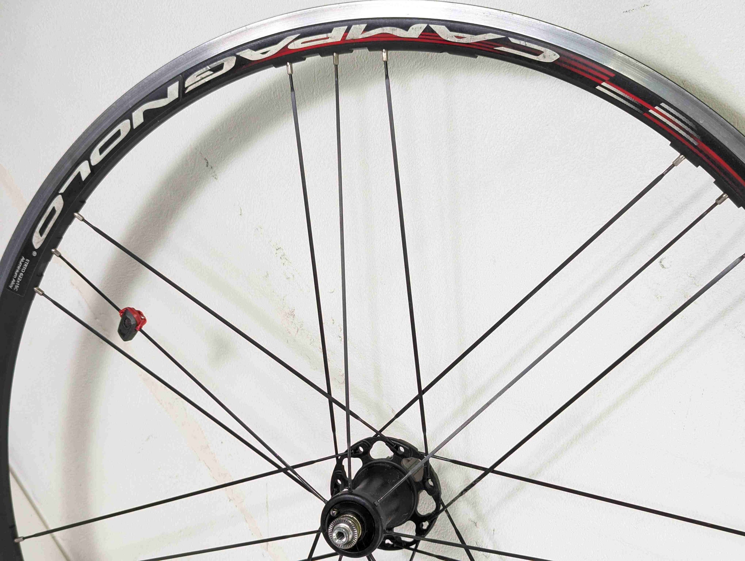Campagnolo Zonda C15 11s スポーク塗装あり G53FB 並品】Campagnolo カンパニョーロ ZONDA C15 クリンチャー 700c